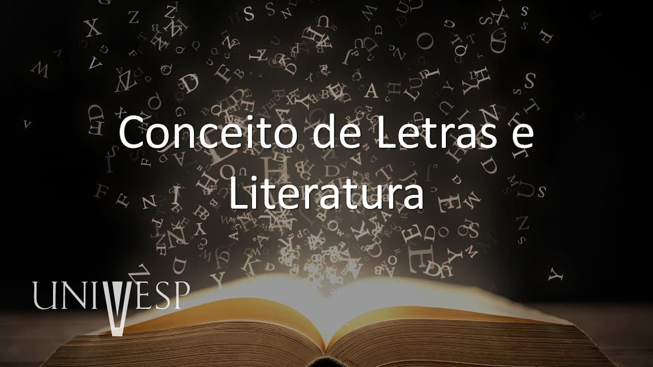 Thumbnail: Teoria da Literatura - Conceito de Letras e Literatura