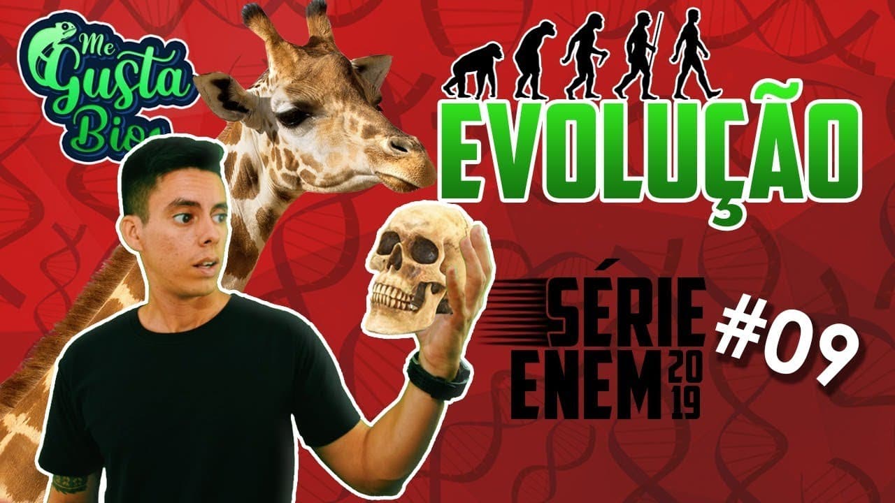 Thumbnail: Aula #09 Evolução ENEM | Professor Gustavo Schmidt