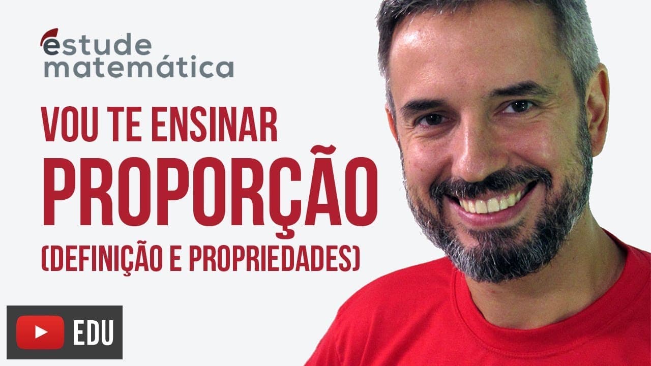Thumbnail: Proporção (definição e propriedades) [Proporções: aula 2 de 6] – Vou te ensinar 14