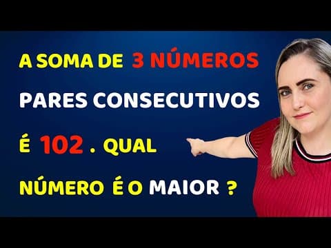Thumbnail da aula: 😱😱COMO DESCOBRIR ESSE NÚMERO?? Matemática básica todo dia!!!