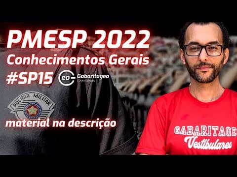Thumbnail da aula: CONCURSO PM-SP 2023 | CONHECIMENTOS GERAIS |