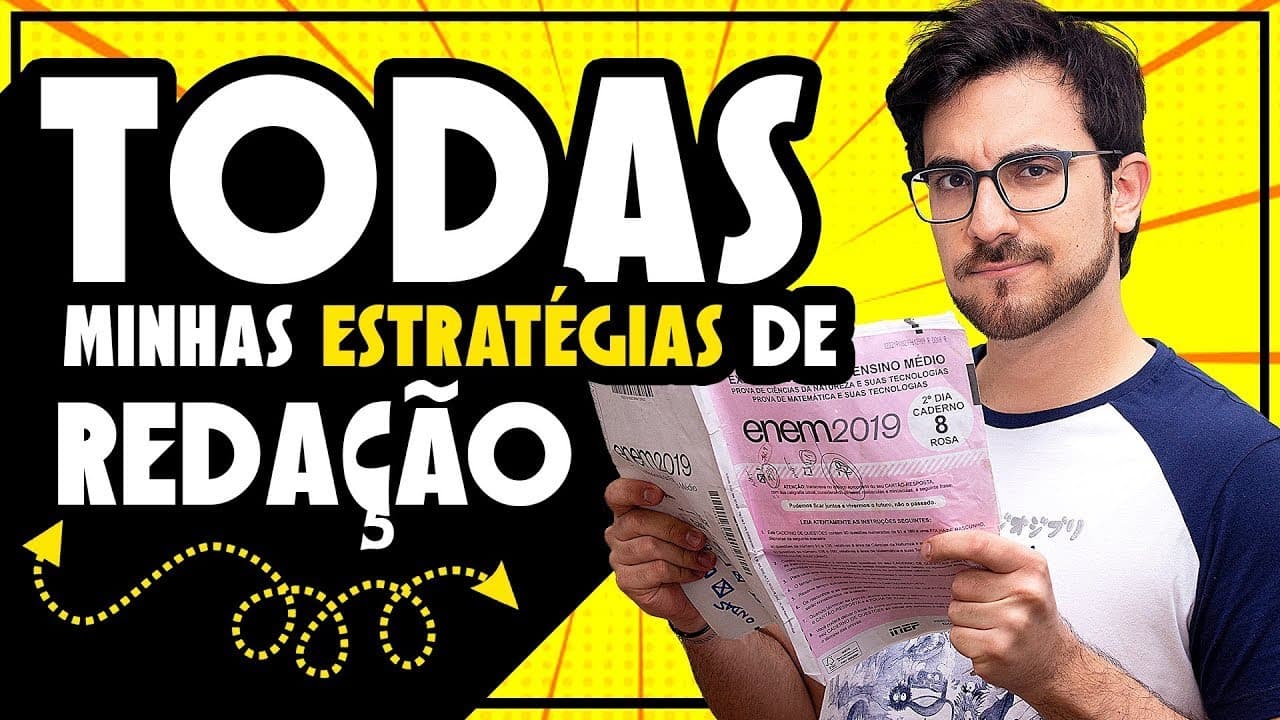 Thumbnail: TODAS MINHAS DICAS DE REDAÇÃO EM 1 SÓ VÍDEO || Rumo à NOTA 1000 no ENEM!!