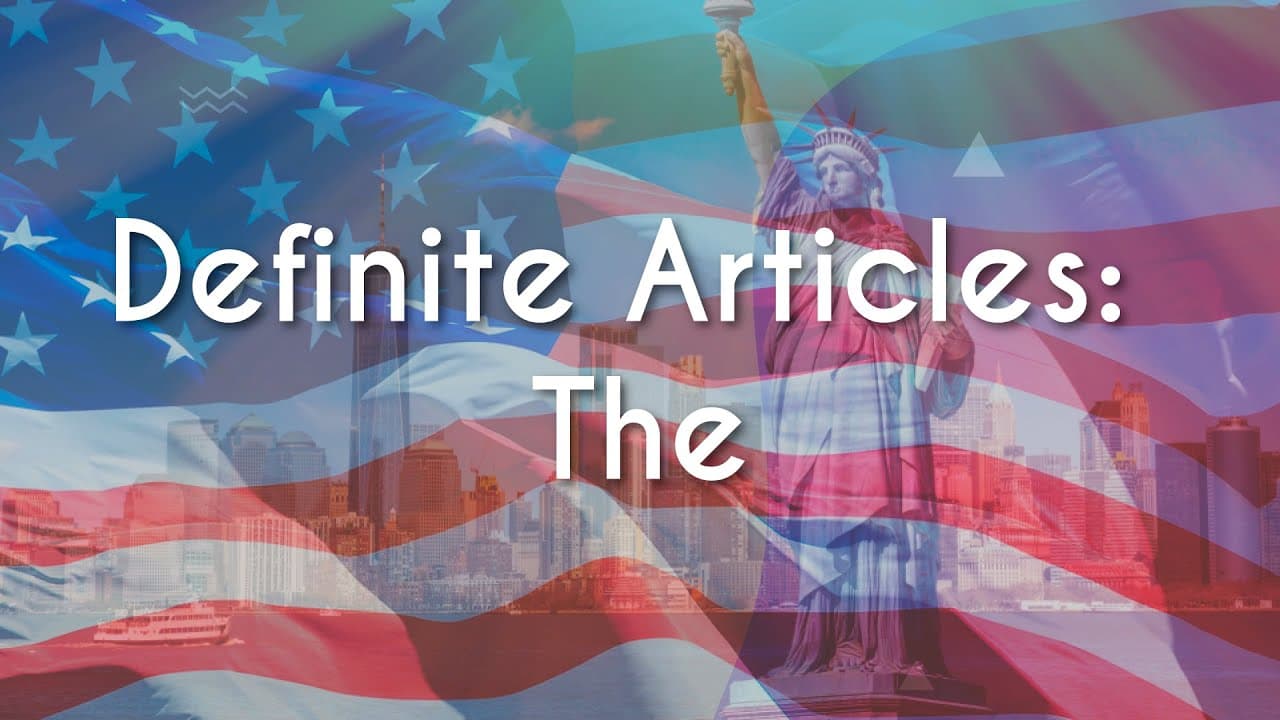 Thumbnail: Definite Articles: The - Brasil Escola