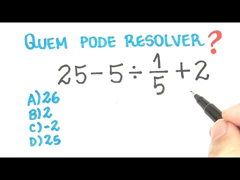 Thumbnail da aula: 🔥 HELP MATEMÁTICA BÁSICA | Equação Bugante! Tente resolver!