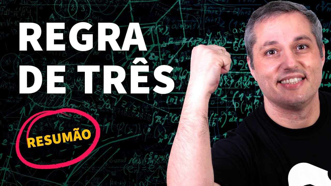 Thumbnail: RESUMÃO: Regra de três | ProEnem