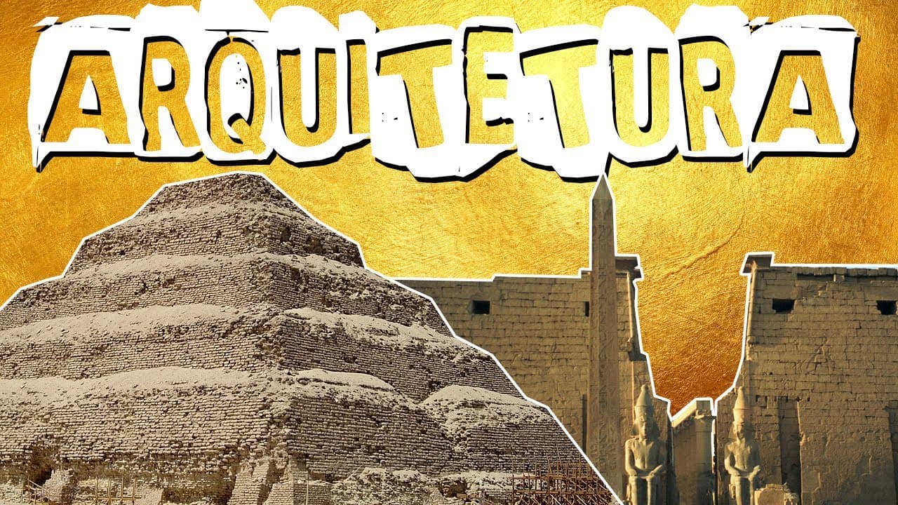 Thumbnail: ARQUITETURA EGÍPCIA: DAS MASTABAS E PIRÂMIDES AOS TEMPLOS
