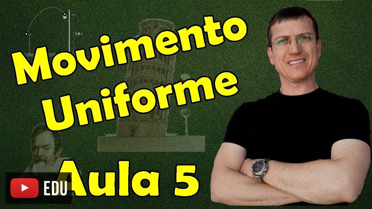 Thumbnail: Movimento Uniforme II - Ultrapassagens e Encontros - CINEMÁTICA - Aula 5 - Prof. Marcelo Boaro