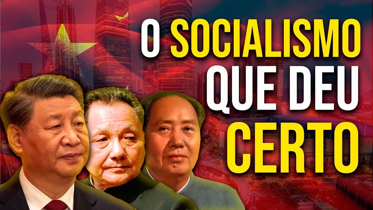 Thumbnail: Como a CHINA se tornou das maiores potências do mundo?