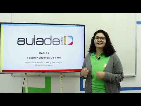 Thumbnail da aula: Inglês - Present perfect: irregular verbs - Como conjugar