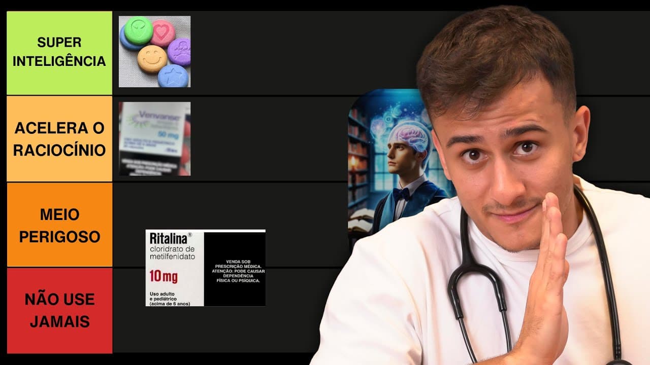 Thumbnail: DROGAS para ESTUDAR e passar em Medicina? (RANKING)