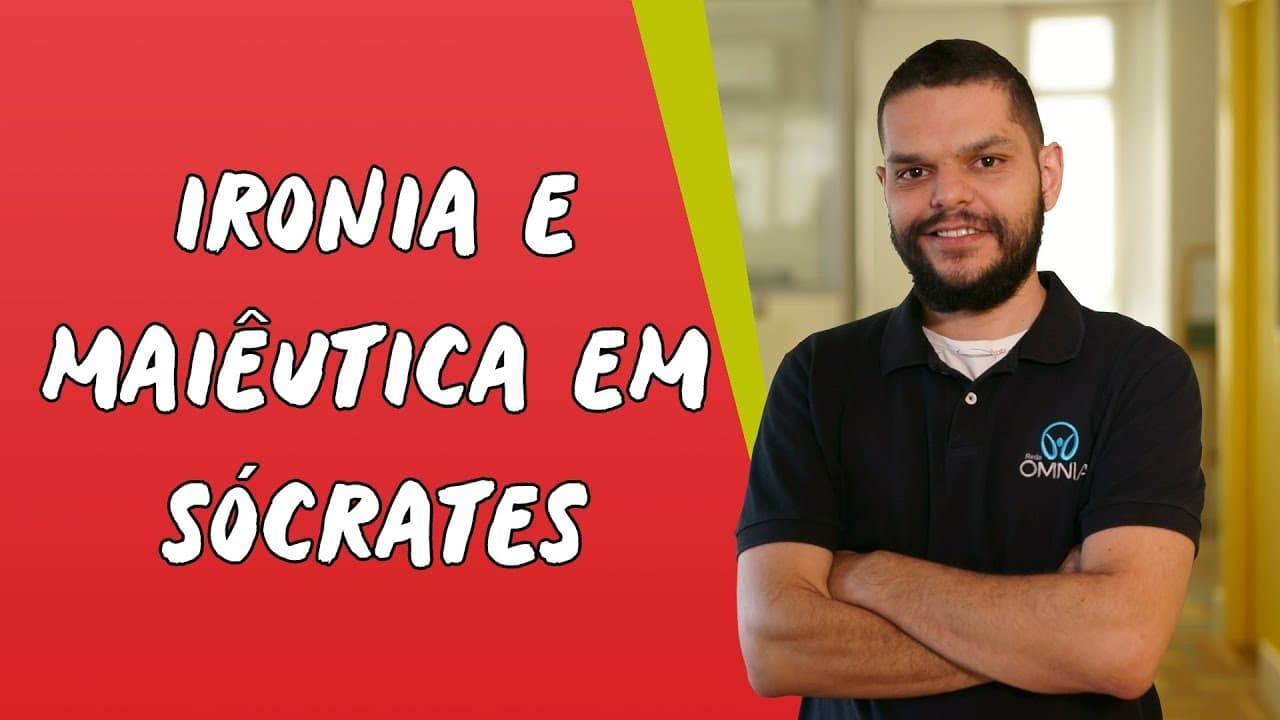 Thumbnail: Ironia e Maiêutica em Sócrates - Brasil Escola