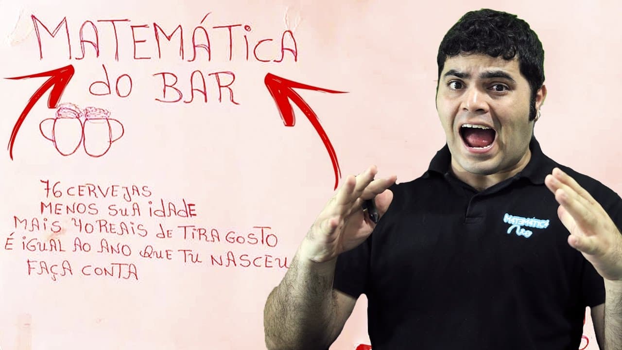 Thumbnail: MATEMÁTICA DO BAR - Você Consegue Resolver Esse Problema que Adivinha Seu Ano de Nascimento?