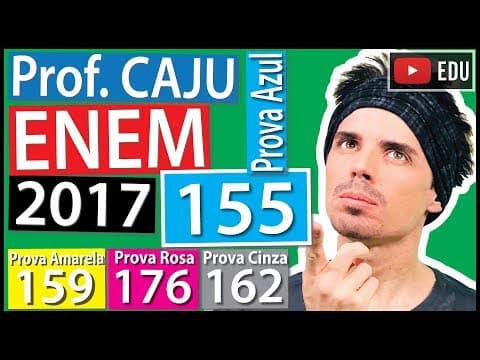 Thumbnail da aula: [ENEM 2017] 155 📘 MÉDIA ARITMÉTICA Três alunos, X, Y e Z, estão matriculados em um curso de