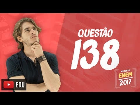 Thumbnail da aula: Enem 2016 - Matemática | Questão 138 (Caderno Rosa)