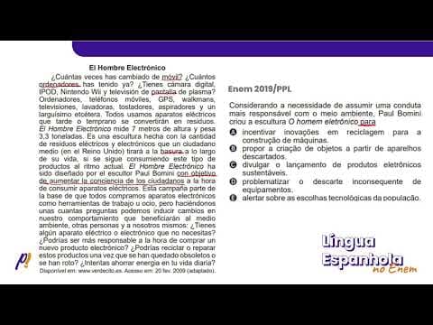Thumbnail da aula: ENEM 2019 - Conectores DIscursivos | El Hombre Electrónico¿Cuántas veces ha cambiado de...