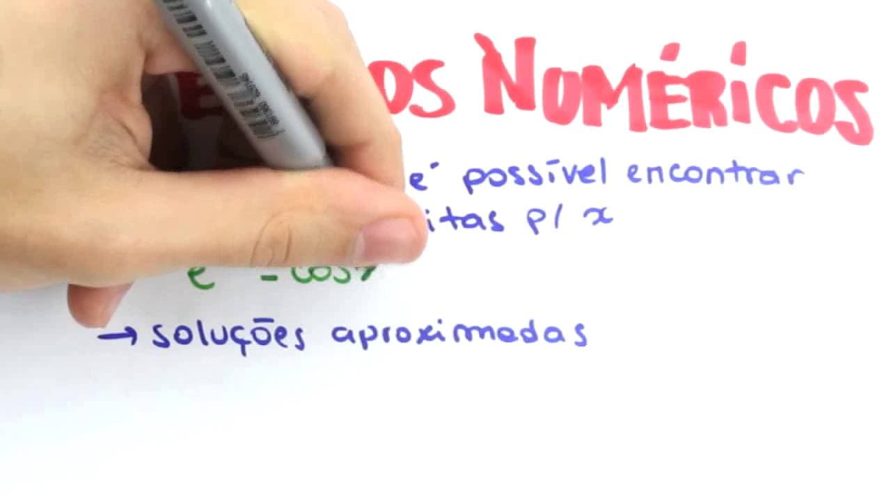 Thumbnail: Me Salva! SNEV02 - Revisão de Conceitos Fundamentais - Cálculo Numérico