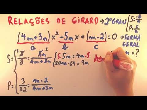 Thumbnail da aula: FUVEST 2007 - Matemática 34 - Relações de Girard - 1ª fase - Aulas A+ Resolve