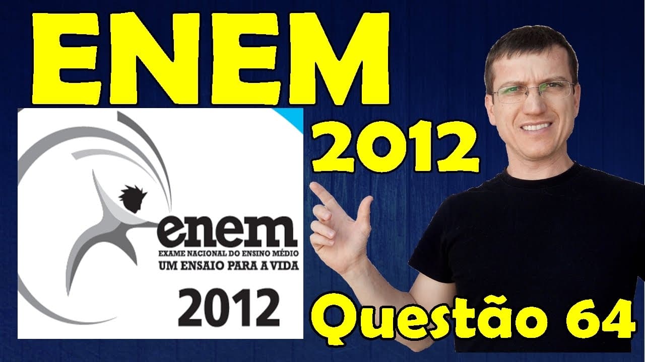 Thumbnail: 64 - ENEM 2012 - Física - Óptica - Questão 64 resolvida (Caderno Azul) - Prof. Marcelo Boaro