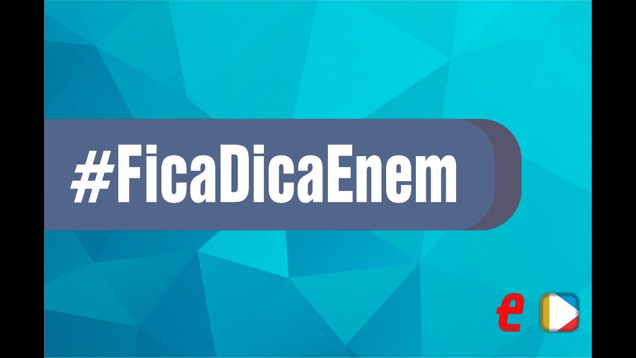 Thumbnail: #FicaDicaEnem - Biologia: Bioquímica
