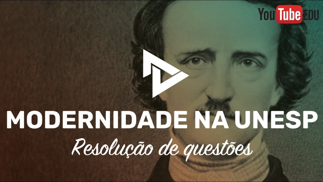 Thumbnail: RESOLUÇÃO 1º FASE UNESP  - A MODERNIDADE EM ALLAN POE