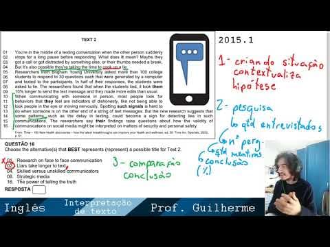 Thumbnail da aula: Interpretação de Texto - UFSC 2015.1