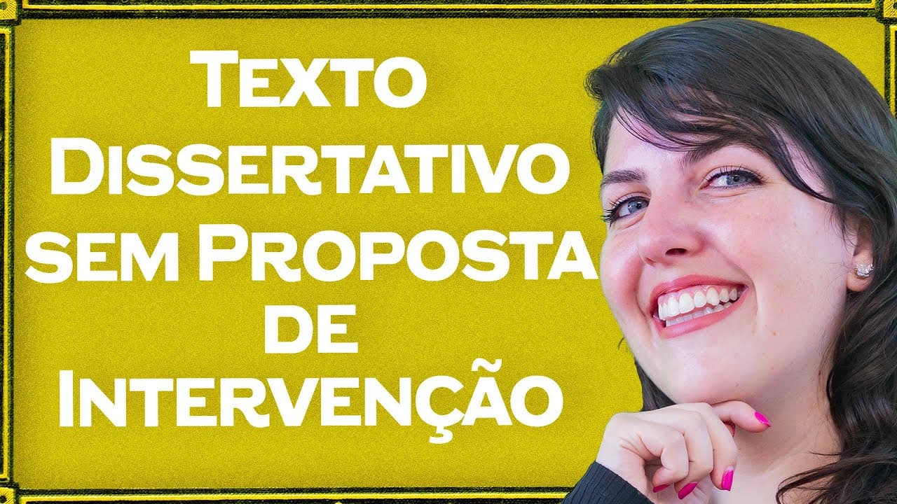 Thumbnail: TEXTO PUC / FPP / FUVEST -DISSERTATIVO SEM PROPOSTA DE INTERVENÇÃO?!  | Português com Gabi Ceccon