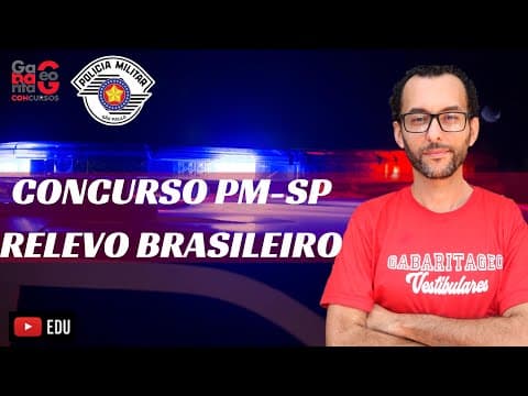 Thumbnail da aula: Geografia para o CONCURSO para Soldado da PM SP 2023