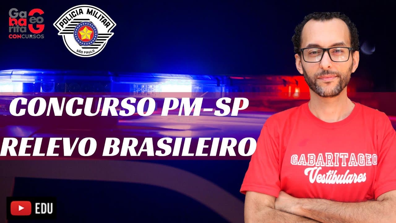 Thumbnail: Geografia para o CONCURSO para Soldado da PM SP 2023