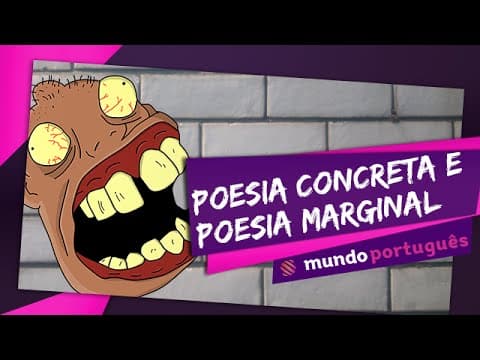 Thumbnail da aula: 📜 Poesia concreta e poesia marginal - Literatura - ENEM