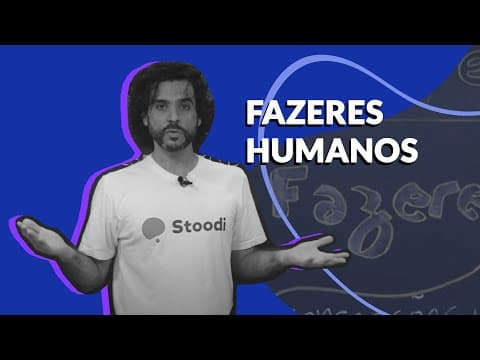 Thumbnail da aula: Stoodi | Pocket Aula: Sociologia - Fazeres humanos