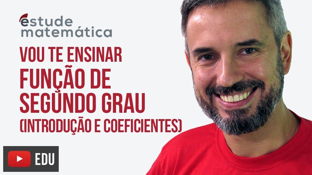 Thumbnail: Introdução e Coeficientes (a, b, c) [Função de 2º Grau: aula 1 de 4] – Vou te ensinar 26