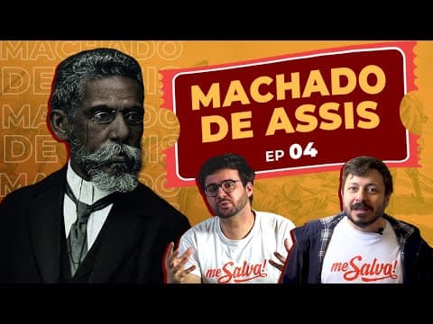 Thumbnail da aula: Machado de Assis na REDAÇÃO? | Luz, Câmera, Redação | Me Salva!