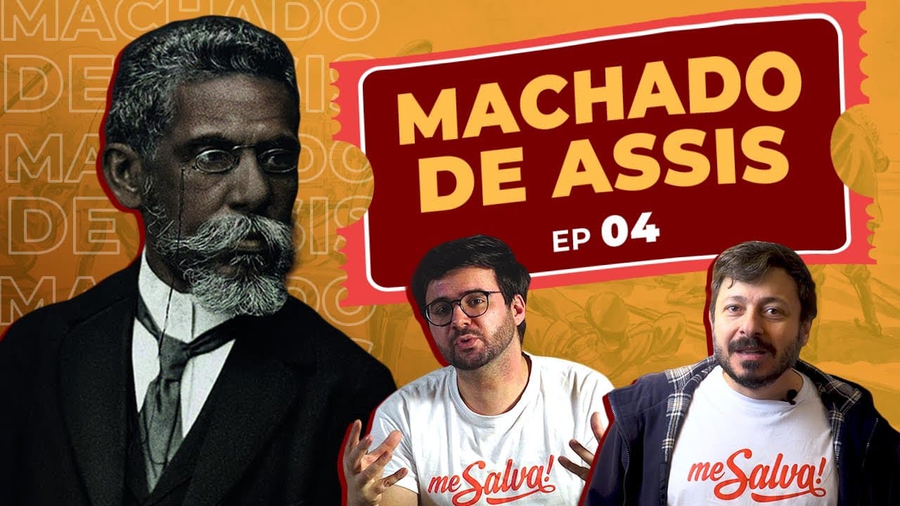 Thumbnail: Machado de Assis na REDAÇÃO? | Luz, Câmera, Redação | Me Salva!