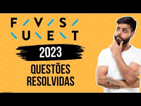 Thumbnail da aula: FUVEST 2024 | RESOLUÇÃO DE QUESTÕES DE PREPARAÇÃO