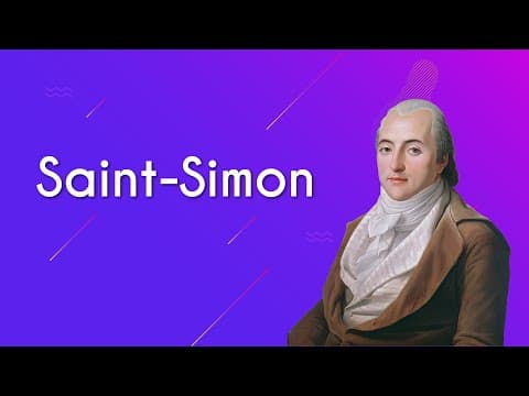 Thumbnail da aula: Saint-Simon - Brasil Escola