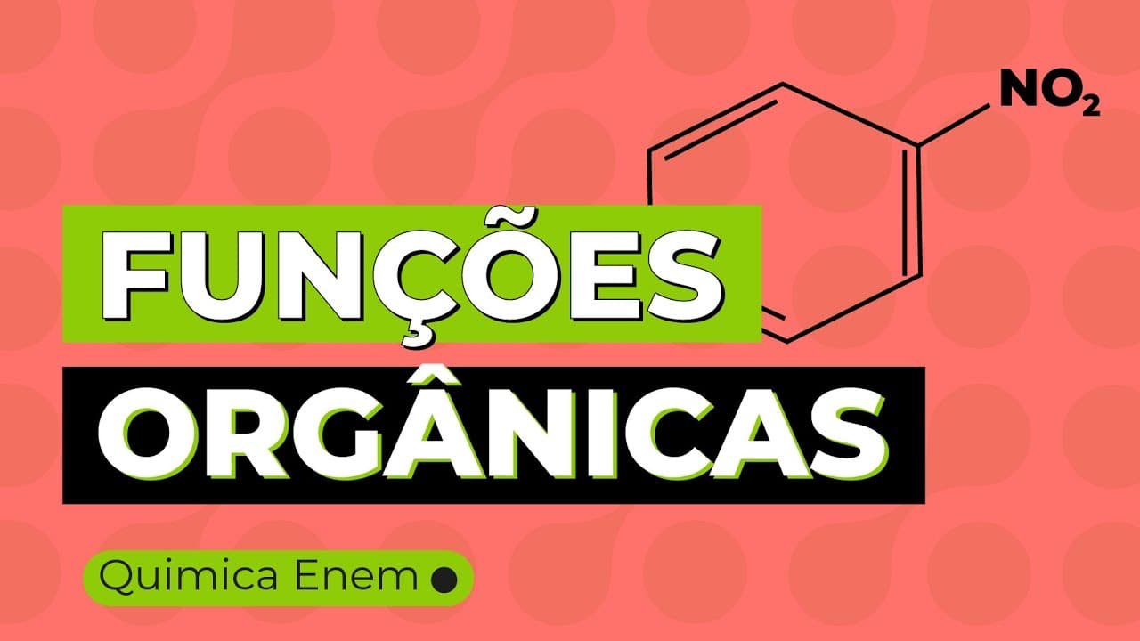 Thumbnail: COMO ESTUDAR FUNÇÕES ORGÂNICAS | Química para o Enem | Larissa Campos