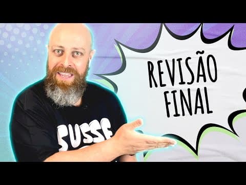 Thumbnail da aula: Quais matérias devo priorizar para o ENCCEJA 2021? - Prof. Noslen