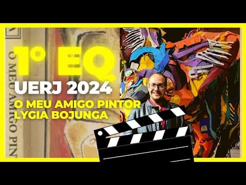 Thumbnail da aula: UERJ 2024, FIGURAS DE LINGUAGEM E O 📚 "O MEU AMIGO PINTOR" #importante