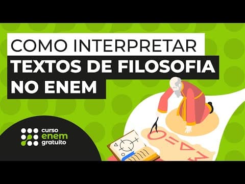 Thumbnail da aula: Como interpretar textos de filosofia no Enem | Filosofia | Ernani Silva