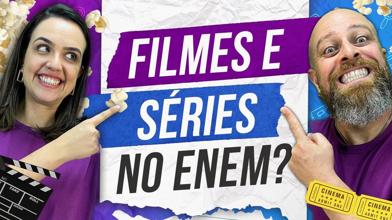 Thumbnail: Saiba como usar FILMES e SÉRIES na redação do ENEM [Prof. Noslen]