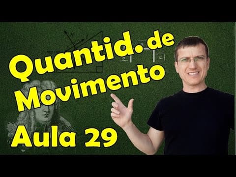Thumbnail da aula: CONSERVAÇÃO DA QUANTIDADE DE MOVIMENTO I - DINÂMICA AULA 29 - Prof. Marcelo Boaro