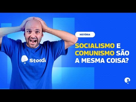 Thumbnail da aula: REVISÃO ENEM | DIFERENÇA ENTRE COMUNISMO E SOCIALISMO