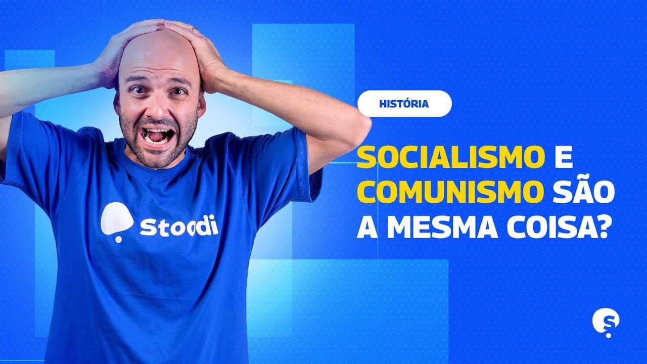 Thumbnail: REVISÃO ENEM | DIFERENÇA ENTRE COMUNISMO E SOCIALISMO