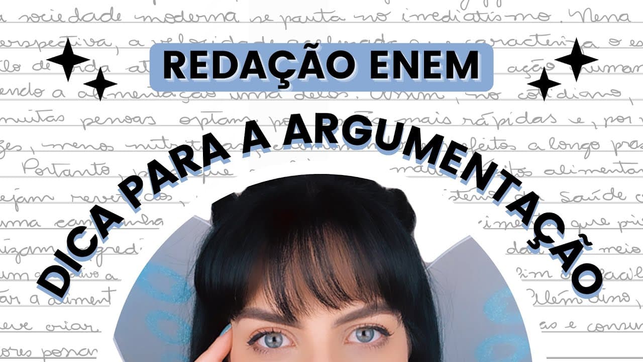 Thumbnail: Dica para a argumentação da redação do Enem