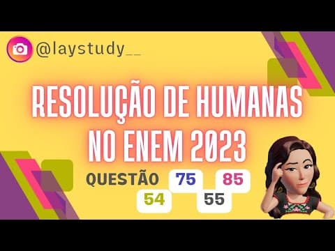 Thumbnail da aula: A torcida do Fluminense inicia um movimento para mudar a letra... (CIDADANIA no #enem2023 🚀)
