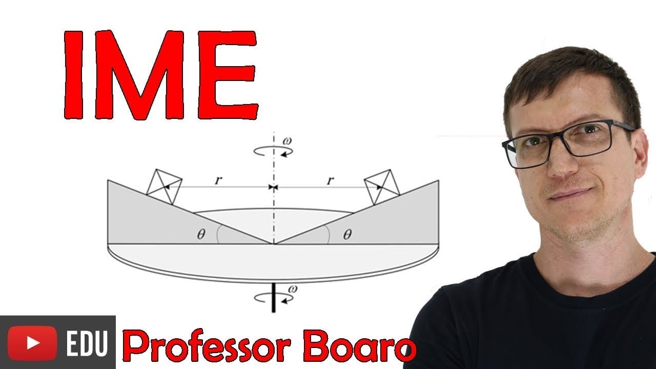 Thumbnail: APLICAÇÕES DAS LEIS DE NEWTON - FORÇA CENTRÍPETA - APROFUNDAMENTO - IME - Professor Boaro