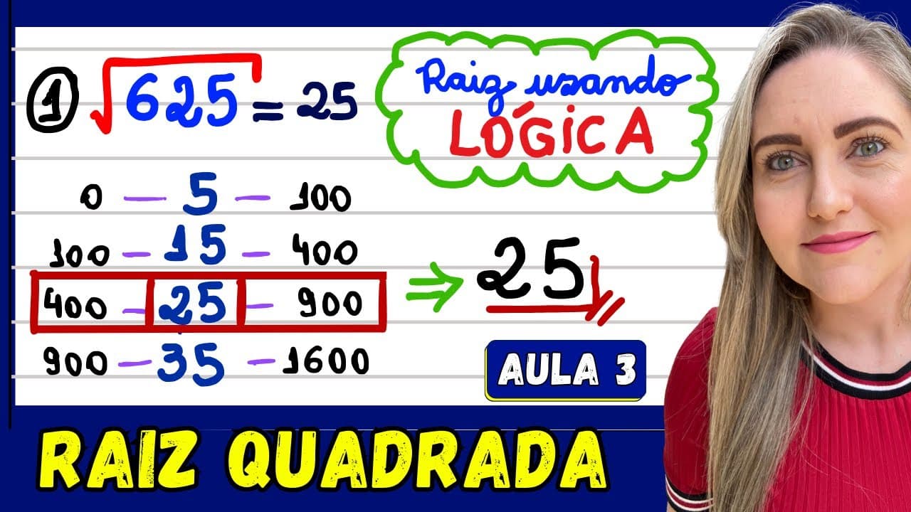 Thumbnail: RAIZ POR TENTATIVA!! SEM CÁLCULOS PARA FAZER!! EXPLICAÇÃO DO CONTEÚDO! 📚🚀