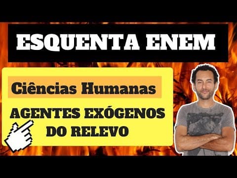 Thumbnail da aula: | Relevo| Formação das dunas | Ciências Humanas para o ENEM | Geografia | Questões comentadas|