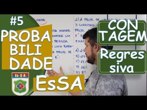 Thumbnail da aula: ESA - CONTAGEM REGRESSIVA (PROBABILIDADE) #5