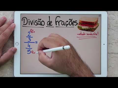 Thumbnail da aula: ⏱ TRUQUE DA DIVISÃO DE FRAÇÕES pelo Método Sanduíche 👉🏻 Minuto Matemática